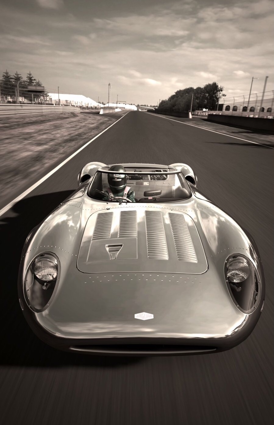 Jaguar XJ-13 closeup