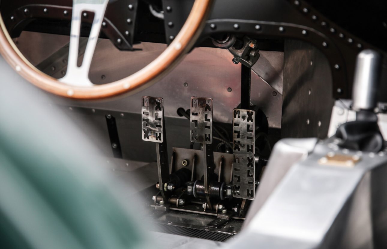 Jaguar XJ-13 pedals shot